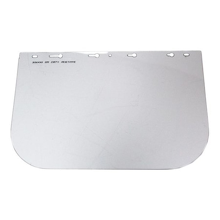 Face Shield Visor, Clear Visor, Acetate, Anti-Fog Lens, Clear MPN:S35040