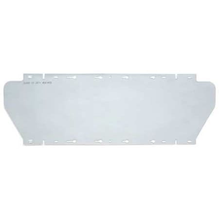 Faceshield Window, Clear Visor, 6 1/2 in Height, Uncoated Lens, clear MPN:S36000