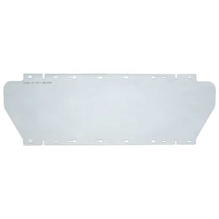 Faceshield Visor, Clear Visor, Acetate, Anti-Fog; Anti-Scratch Lens, clear MPN:S36040
