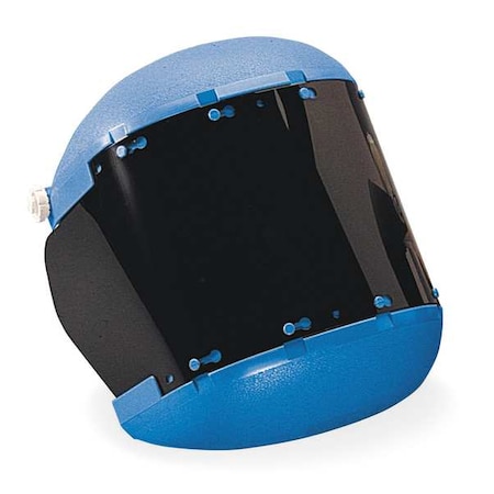 Ratchet Faceshield Assembly, Green Visor, 7 in Height, Ratchet Suspension, Uncoated Lens MPN:S38150