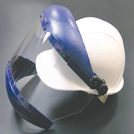 Faceshield Visor, Clear Visor, 6 1/2 in Height, Universal Adapter Suspension MPN:S38210