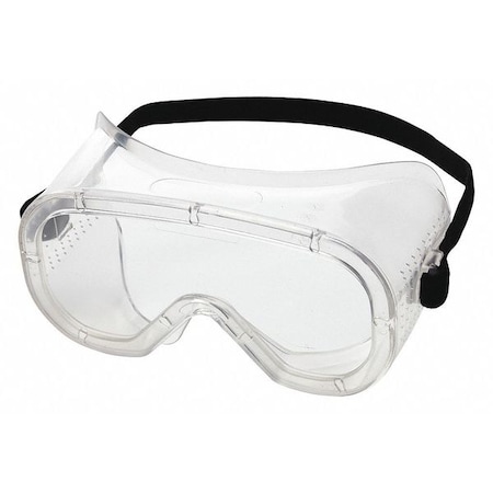 Safety Goggles, Clear Lens, Uncoated, Direct Vented, Elastic Strap, 810 Series MPN:S81000