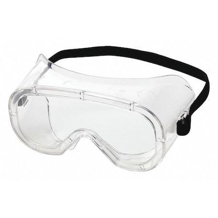 Safety Goggles, Clear Lens, Anti-Fog, Non-Vented, Cloth Strap, 812 Series MPN:S81220
