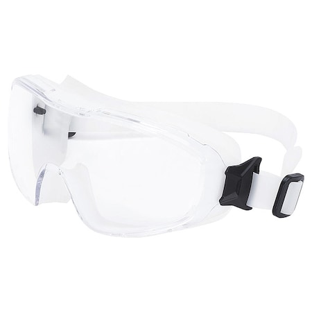 Lab Safety Goggles, Clear Lens, Anti-Fog & Anti-Scratch, Indirect Vents, TPR Frame, GM511 Series MPN:S82511