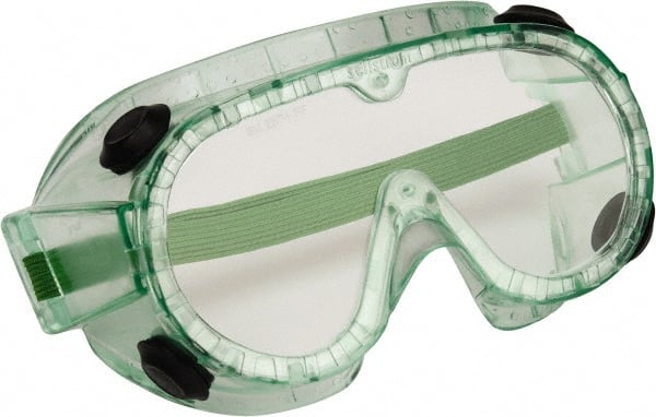 Safety Goggles: Chemical Splash, Clear Polycarbonate Lenses MPN:S88210