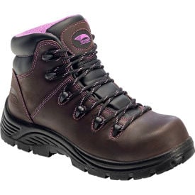 Avenger Framer Women's Work Boots Composite Toe Size 11M Brown/Lilac A7123-11M