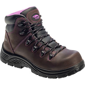 Avenger Framer Women's Work Boots Composite Toe Size 6M Brown/Lilac A7123-6M