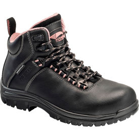 Avenger Breaker Women's Work Boots Composite Toe Size 8W Black A7287-8W
