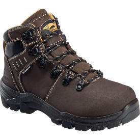 Avenger A7452 Foundation Mid Women's Work Boots Carbon Nano-Fiber Toe Size 8M Brown A7452-8M