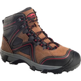 Avenger Crosscut Men's Work Boots Steel Toe Size 10.5W Brown A7711-10.5W