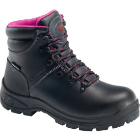 Avenger Builder Women's Work Boots Steel Toe Size 9M Black A8124-9M