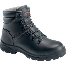 Avenger Builder Men's Work Boots Plain Toe Size 11.5W Black A8624-11.5W