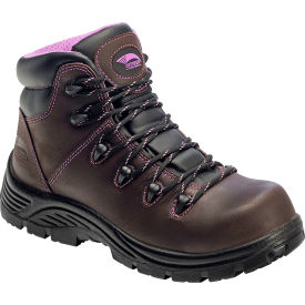 Airwalk® Avenger Framer Mid Women's Safety Boot Composite Toe Size 5.5M Brown A7123-5.5M