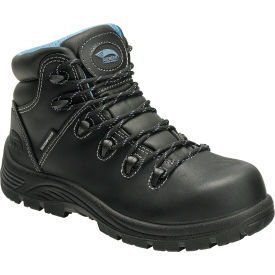 Avenger A7127 Framer Mid Women's Work Boots Composite Toe Size 8.5W Black A7127-8.5W