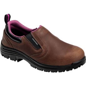 Avenger Foreman Women's Work Shoes Composite Toe Size 7W Brown A7165-7W