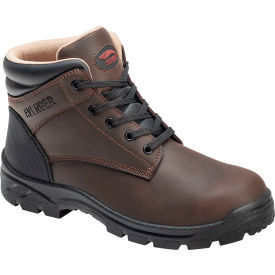 Avenger Builder Econ Mid Men's Work Boots Steel Toe Size 8M Brown A8001-8M