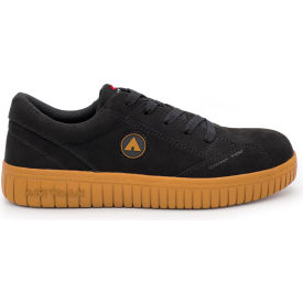 Airwalk AW6111 Camino Women's Work Shoes Composite Toe Size 6M Black/Gum AW6111-6M