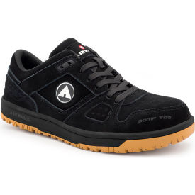 Airwalk AW6300 Mongo Men's Athletic Work Shoes Composite Toe Size 8.5M Black/Gum AW6300-8.5M