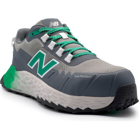New Balance FF Cremorne Men's Safety Shoe Composite Toe Size 10-2E Gray/Alloy Green MUFCCEHAG-10-2E