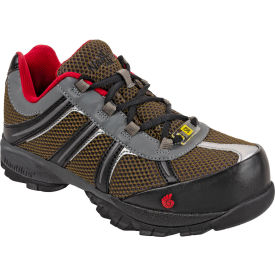 Nautilus Sparks Men's Athletic Work Shoes Steel Toe Size 14W Gray/Silver N1343-14W