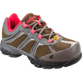 Nautilus Sparks Women's Athletic Work Shoes Steel Toe Size 5M Gray/Pink N1393-5M