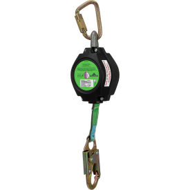 PeakWorks® Leading Edge Self Retracting Lifeline Snap Hook Dyneema Webbing10'L V845423110LE