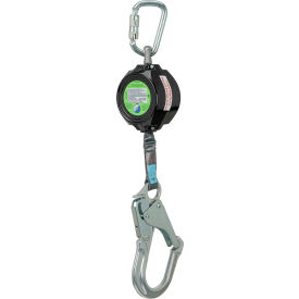 PeakWorks® Leading Edge Self Retracting Lifeline Single Leg Form Hook Dyneema Webbing 10'L V845529110LE