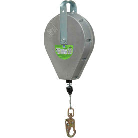 PeakWorks® Self Retracting Lifeline Device Single Leg Snap Hook 130'L V8455331130