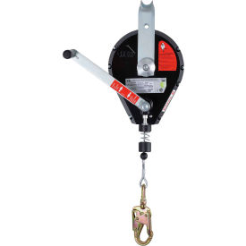 PeakWorks® Self Retracting Lifeline Device with Recovery Single Leg Snap Hook 96'L V845534196