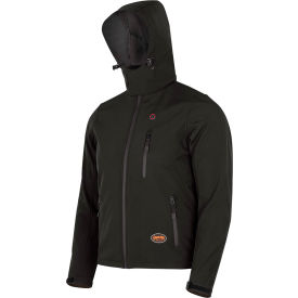 Pioneer® 5431U Men's Heated Softshell Jacket L Black V1210370U-L
