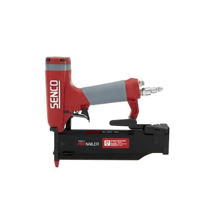 Air Nail Gun, Red, 1/4 in, NPT, Aluminum MPN:TN21L1
