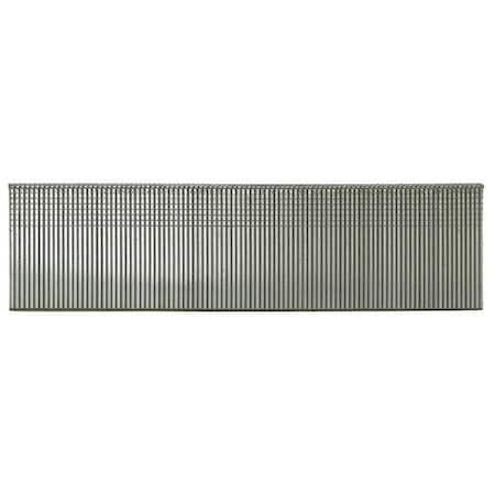 Collated Finishing Nail, 1 in L, 18 ga, Galvanized, Brad Head, Straight, 5000 PK MPN:AX13EAA
