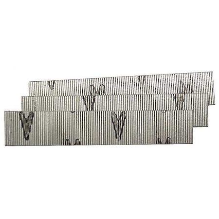 Collated Pin Nail, 1/2 in L, 23 ga, Galvanized, Headless Head, Straight, 2600 PK MPN:CZ08EAAR