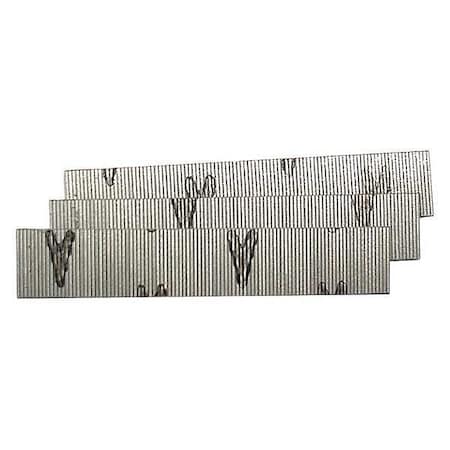 Collated Pin Nail, 3/4 in L, 23 ga, Galvanized, Headless Head, Straight, 2600 PK MPN:CZ11EAAR