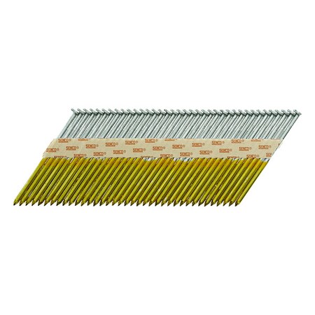 Framing Nail, 3 in L, Not Applicable, Hot Dipped Galvanized, Pro Head Head, 30 Degrees, 2500 PK MPN:KC27ASBX