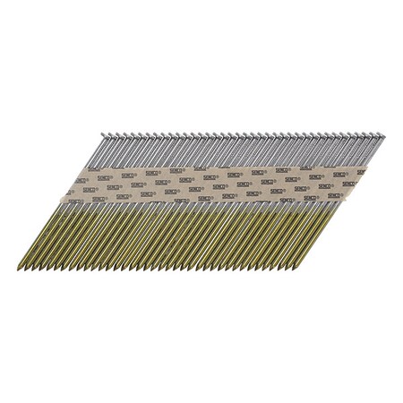 Framing Nail, 3 1/2 in L, Not Applicable, Plain, Pro Head Head, 30 Degrees, 2500 PK MPN:KC29APBX