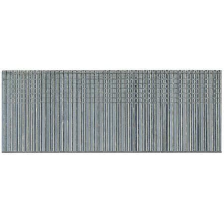 Collated Finishing Nail, 2-1/2 in L, 16 ga, Galvanized, T-Head Head, Straight, 2000 PK MPN:M001007