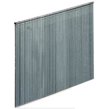 Collated Finishing Nail, 2 in L, 16 ga, Galvanized, T-Head Head, 20 Degrees, 2000 PK MPN:RH21EAA