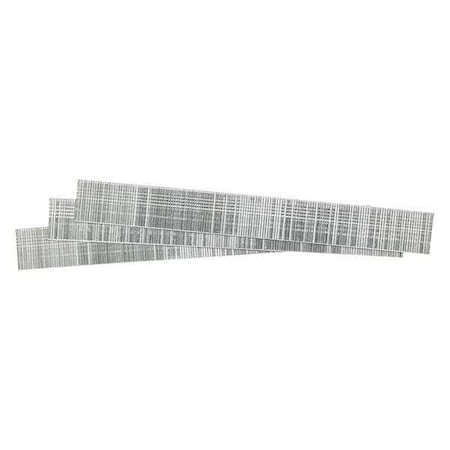 Collated Brad Nail, 5/8 in L, 21 ga, Electro Galvanized, Brad Head, Straight, 5000 PK MPN:ZX10EAA