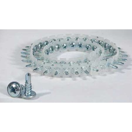 Sheet Metal Screw, No 8 x 1/2 in, Zinc Plated Steel Truss Head Phillips Drive, 1000 PK MPN:08M050CSK