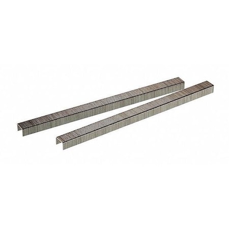 Staples, 22 ga, 1/2 in Leg L, Steel MPN:C08BAAP