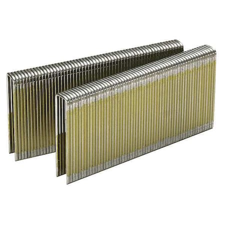 Staples, 16 ga, Standard Crown, 1-1/2 in Leg L, Steel, 10000 PK MPN:N17BRB