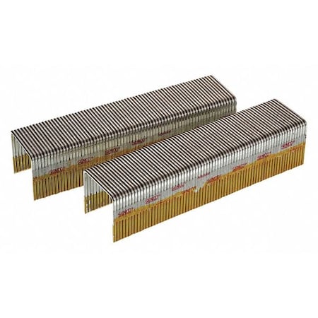 Heavy Duty Staples, 16 ga, Standard Crown, 1 in Leg L, Steel, 10000 PK MPN:P13BAB