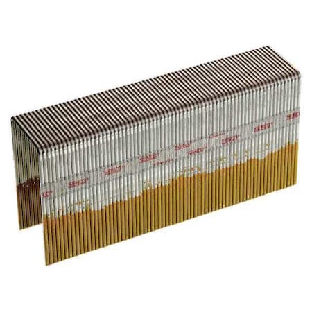 Staples, 16 ga, Standard Crown, 2 in Leg L, Steel, 5000 PK MPN:P21BPE