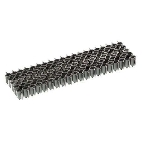 Staples, 25 ga, 1/4 in Leg L, Steel, 8000 PK MPN:X04NRA