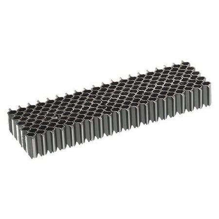 Staples, 25 ga, 3/8 in Leg L, Steel, 5000 PK MPN:X06NRA