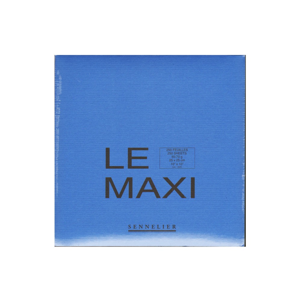Sennelier Le Maxi Block Drawing Pad, 10in x 10in, 125 Sheets MPN:10-139652