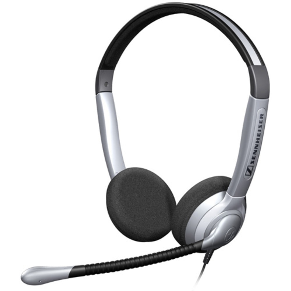 Sennheiser SH 350 Headset - Stereo - Wired - 300 Ohm - 300 Hz - 3.40 kHz - Over-the-head - Binaural - Semi-open - 3.28 ft Cable MPN:005356
