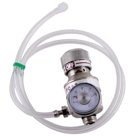 Gas Regulator w/Adapter Assy, 0.5Lpm MPN:880-00006