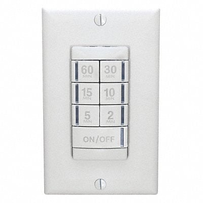 Timer Switch 60 Min White MPN:PTS 60 WH